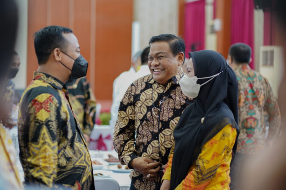 Gubernur Sulsel, Andi Sudirman Sulaiman, Bupati Luwu Utara dan Bupati Bone