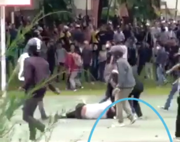 Situasi Bentrok Mahasiswa UIN Alauddin