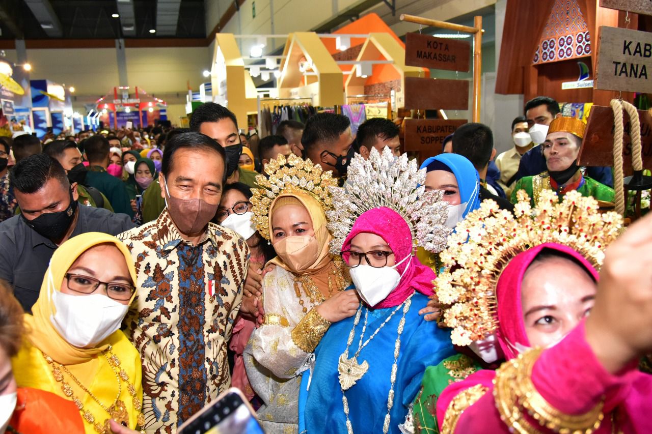 Kerajinan Sulsel Dipamerkan di Inacraft Jakarta 2022, Gubernur: IKM Bisa Gerakkan Roda Perekonomian Sulsel