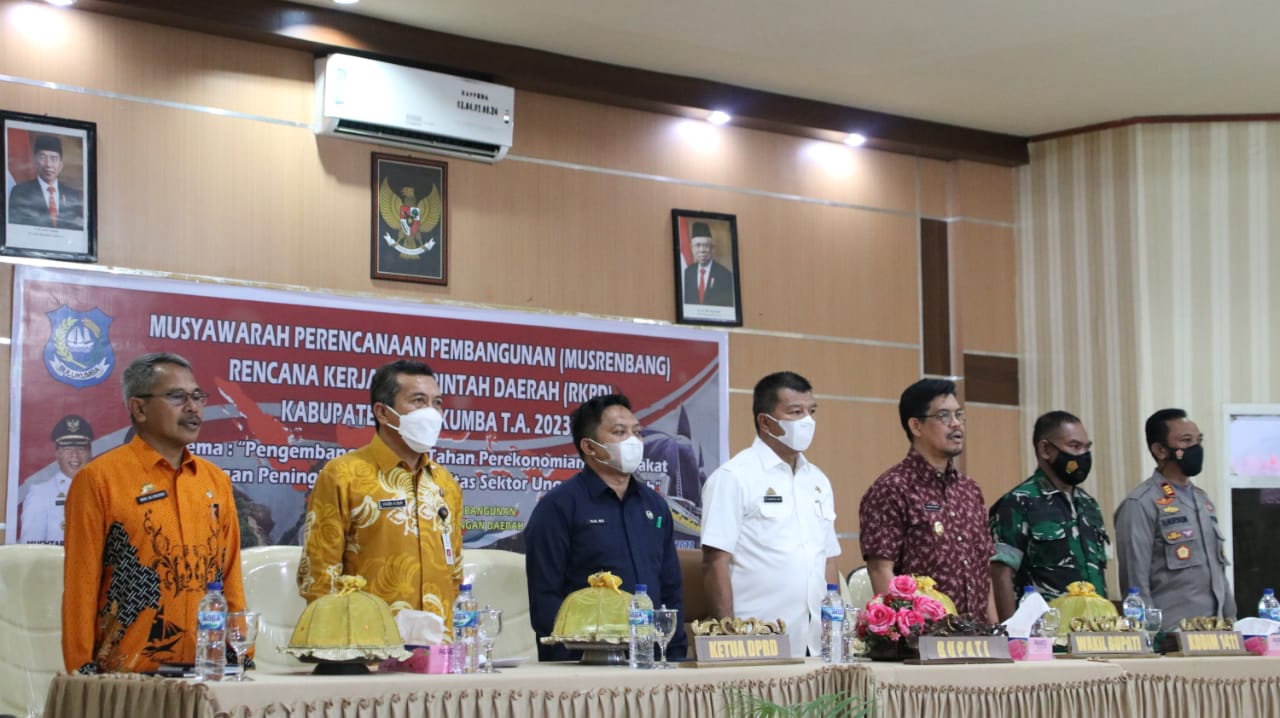 Pemerintah Kabupaten Bulukumba, melaksanakan Musyawarah Perencanaan Pembangunan (Musrenbang) untuk membahas Rencana Kerja Pemerintah Daerah tahun 2023.