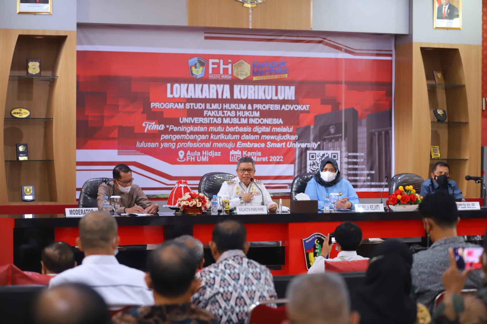 Kuliah Umum di UMI, Taufan Pawe Paparkan Tiga Pilar Pedoman Pemerintah