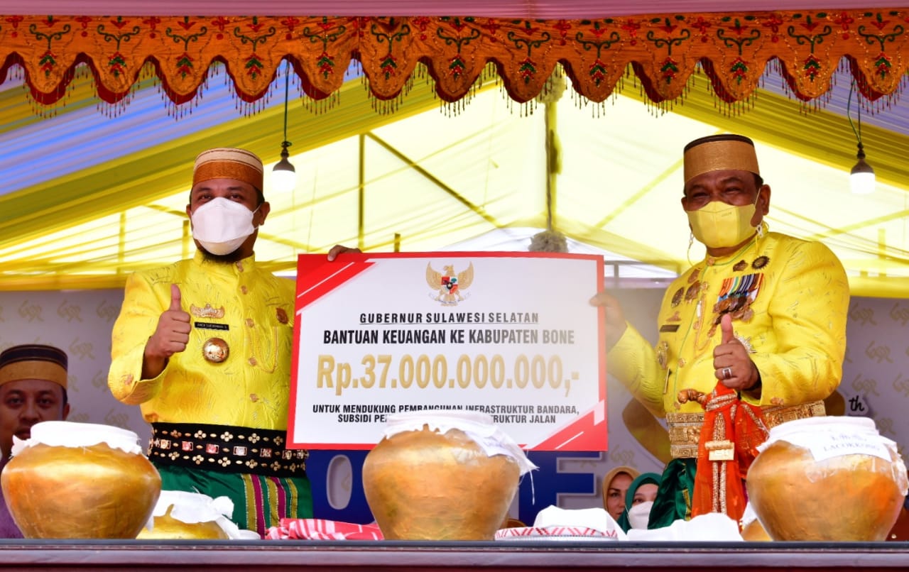 37 Miliar Bantuan Keuangan Untuk Bandara Arung Palakka dan Bypass Sumpallabbu