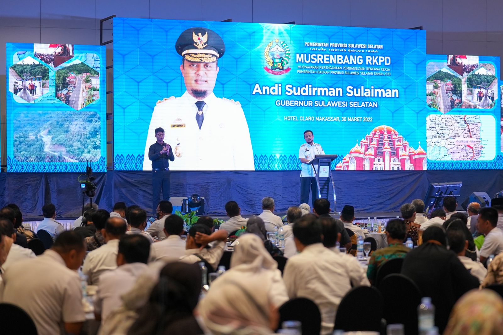 Gubernur Sulsel Buka Musrembang RKPD 2023