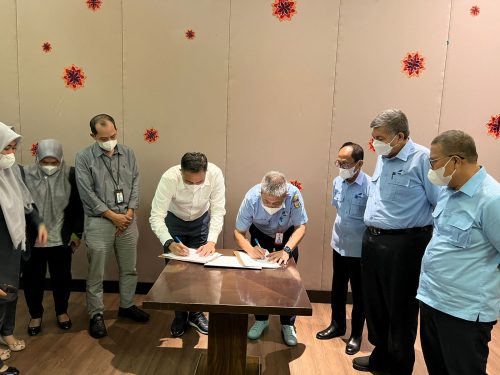 Dirut PDAM Makassar teken MoU dengan Bank Sulselbar