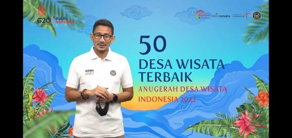 Menteri Pariwisata Republik Indonesia Sandiaga Uno