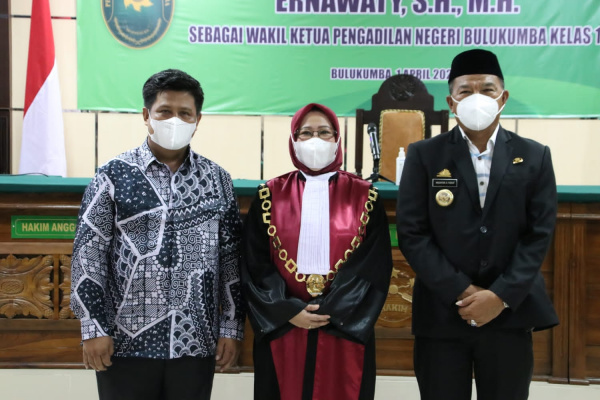 Ketua PN Bulukumba dan Bupati Bulukumba