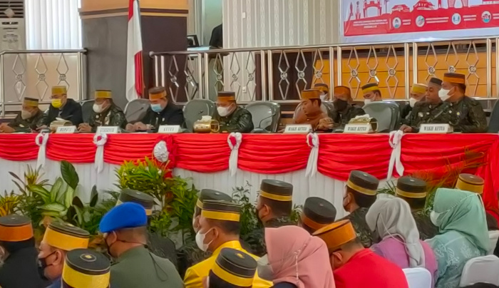 Sekprov Sulsel Abdul Hayat saat hadiri HJB Ke-692 Tahun