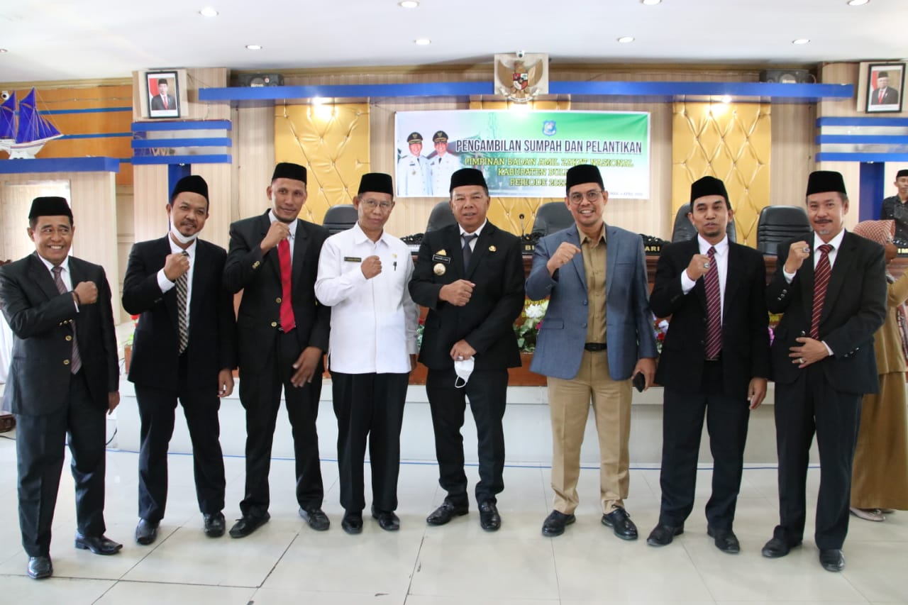 Bupati Andi Utta Lantik Pimpinan Baznas