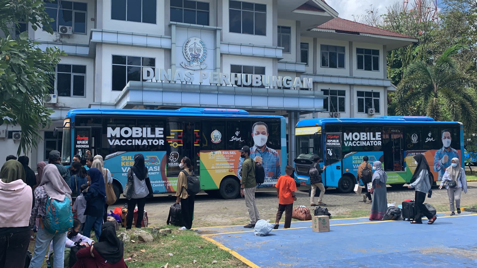 Hari Kedua Mudik Gratis oleh Pemprov Sulsel, Berangkatkan 700 Mahasiswa dan Masyarakat Umum