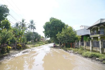 Jalan Pemprov Sulsel penghubung antara Kabupaten Soppeng dengan kabupaten Wajo