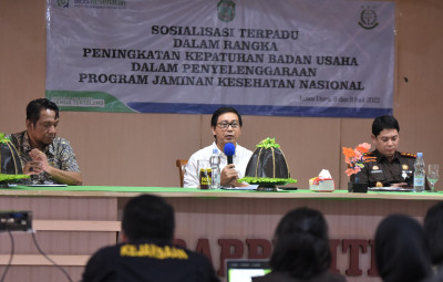 Wakil Bupati Luwu Utara, Suaib Mansur dan Forkompinda Luwu Utara