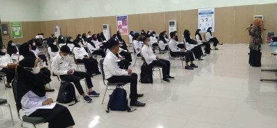 CPNS RSUD HASDR Bulukumba saat mengikuti orientasi perdana pasca penerimaan SK CPNS dari Bupati Bulukumba.