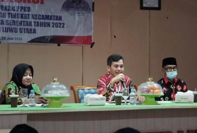 Sekda Kabupaten Luwu Utara, Ir. H. Armiadi dan OPD Lingkup Pemda Luwu Utara.