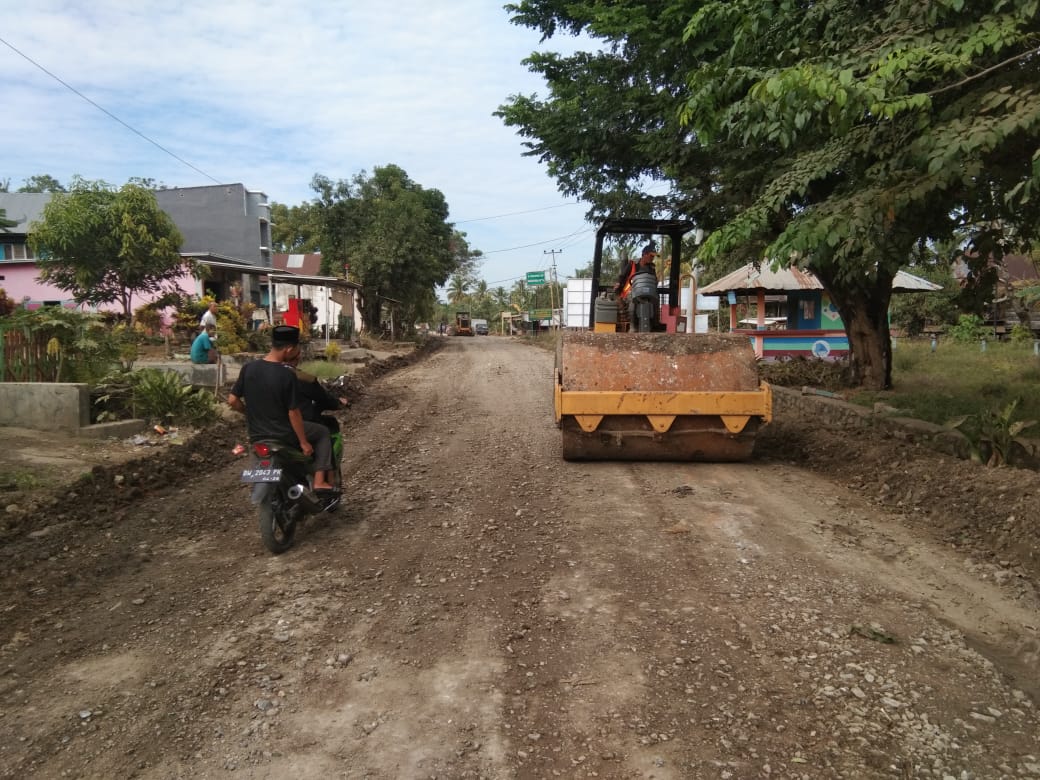 Ruas Salaonro - Ulugalung di Wajo Mulai Pengerjaan Fisik, Gubernur Sulsel Alokasikan PAGU Senilai Rp 27,9 Miliar
