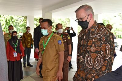 Kunjungan kenegaraan Perdana Menteri (PM) Australia Anthony Albanese MP di Makassar Sulawesi Selatan