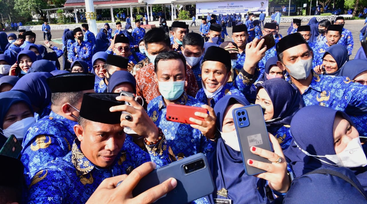ASN Pemprov Sulsel Terima TPP dengan Syarat Vaksin Booster. (Foto/Istimewa)
