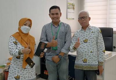 Pengusaha Kakao Bantaeng saat be silaturahmi dengan Balai Besar Industri Hasil Perkebunan, di Makassar