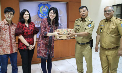 Bupati Bulukumba Muchtar Ali Yusuf menerima kunjungan perwakilan PT. Sumitomo Indonesia serta perwakilan Rumah Sakit Universitas Hiroshima di Ruang Rapat Bupati, Selasa, 9 Agustus 2022.