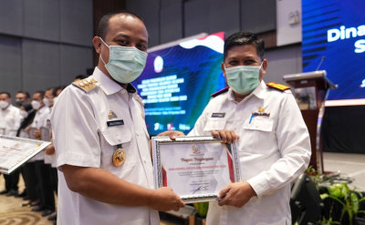 Diskominfo-SP Sulsel Raih Penghargaan Dari Inspektorat Sulsel