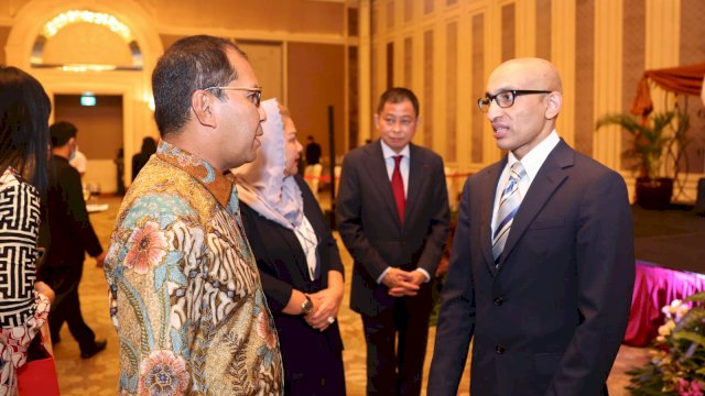Wali Kota Makassar, Moh. Ramdhan "Danny" Pomanto mengampaikan, terimakasih atas kerjasama yang dijejakinya dengan Farewell Reception Duta Besar Singapura, Mr. Anil Kumar Nayar
