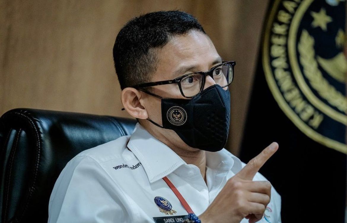 Menteri Pariwisata dan Ekonomi Kreatif Republik Indonesia (Menparekraf) Sandiaga Uno dipastikan hadir dan menyaksikan langsung Makassar International Eight Festival and Forum (F8).
