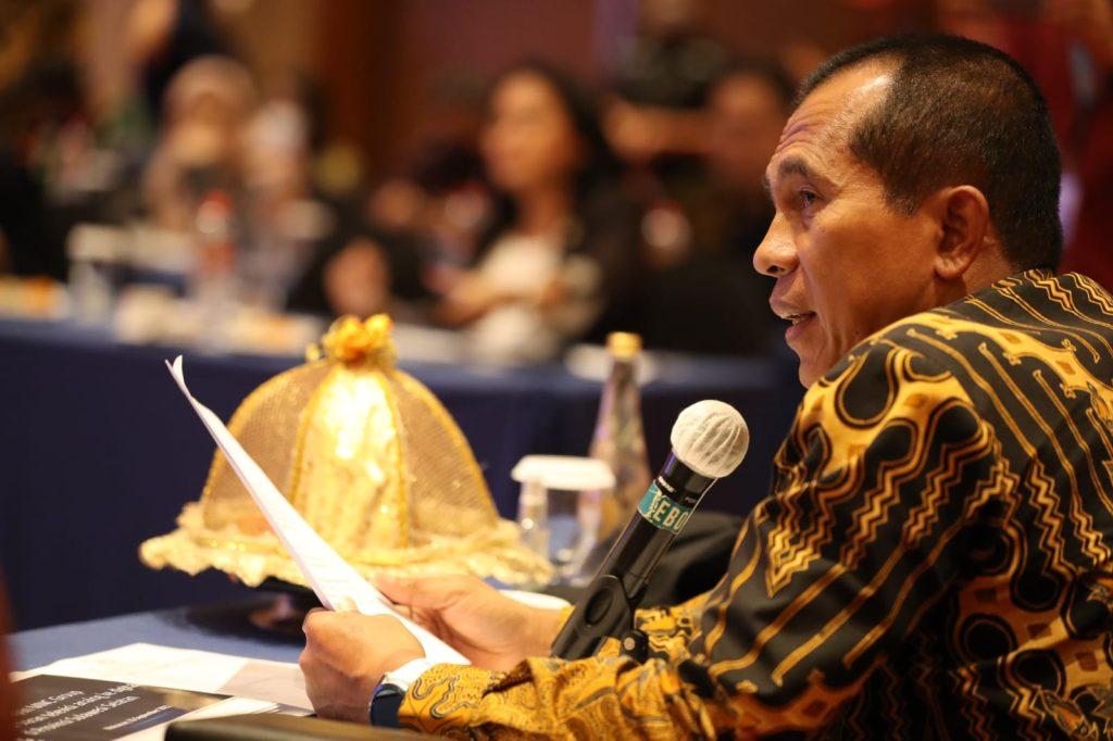 Panja Digitalisasi Penyiaran Komisi I DPR RI mengumpulkan stakeholder penyiaran se-Sulawesi Selatan di Hotel Gammara, Jalan Metro Tanjung Bunga Makassar, Kamis 15 September 2022.