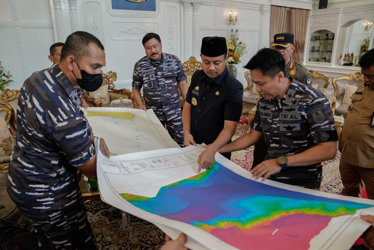 Gubernur Sulsel Dukung Survei dan Pemetaan Hidro-oseanografi Pushidrosal TNI AL di ALKI II