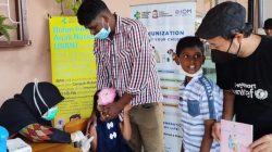 Pelaksanaan imunisasi BIAN pada anak-anak imigran yang berada di Makassar
