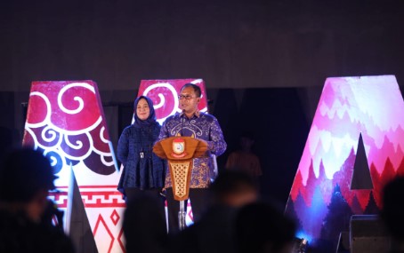jamuan makan malam Wali Kota dan Wakil Wali Kota Makassar, Moh. Ramdhan Pomanto (Danny Pomanto) dan Fatmawati Rusdi di Anjungan City of Makassar