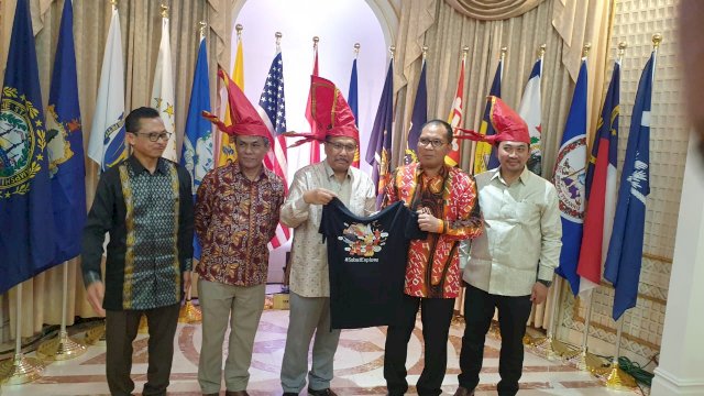 Wali Kota Makassar, Moh. Ramdhan "Danny" Pomanto melakukan kunjungan kerja ke Amerika Serikat (AS)