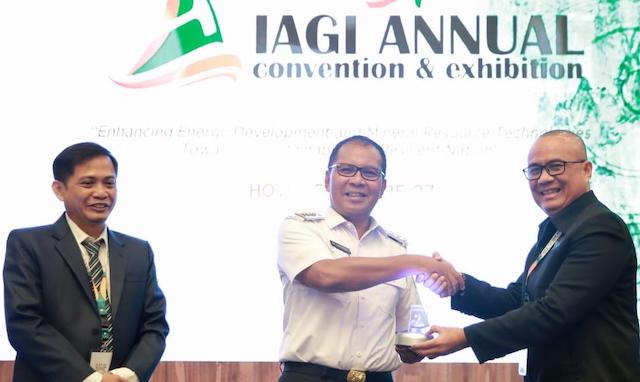 Wali Kota Makassar Moh, Ramdhan “Danny” Pomanto tampil sebagai pembicara dalam diskusi panel yang diadakan Ikatan Ahli Geologi Indonesia (IAGI).