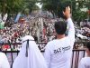 Gubernur Sulawesi Selatan bersama Forkopimda Sulsel melepas peserta Jalan Santai Sulsel Anti Malas Gerak (Mager) 353 Tahun Provinsi Sulsel di Depan Rumah Jabatan Gubernur, Sabtu pagi, 16 Oktober 2022.