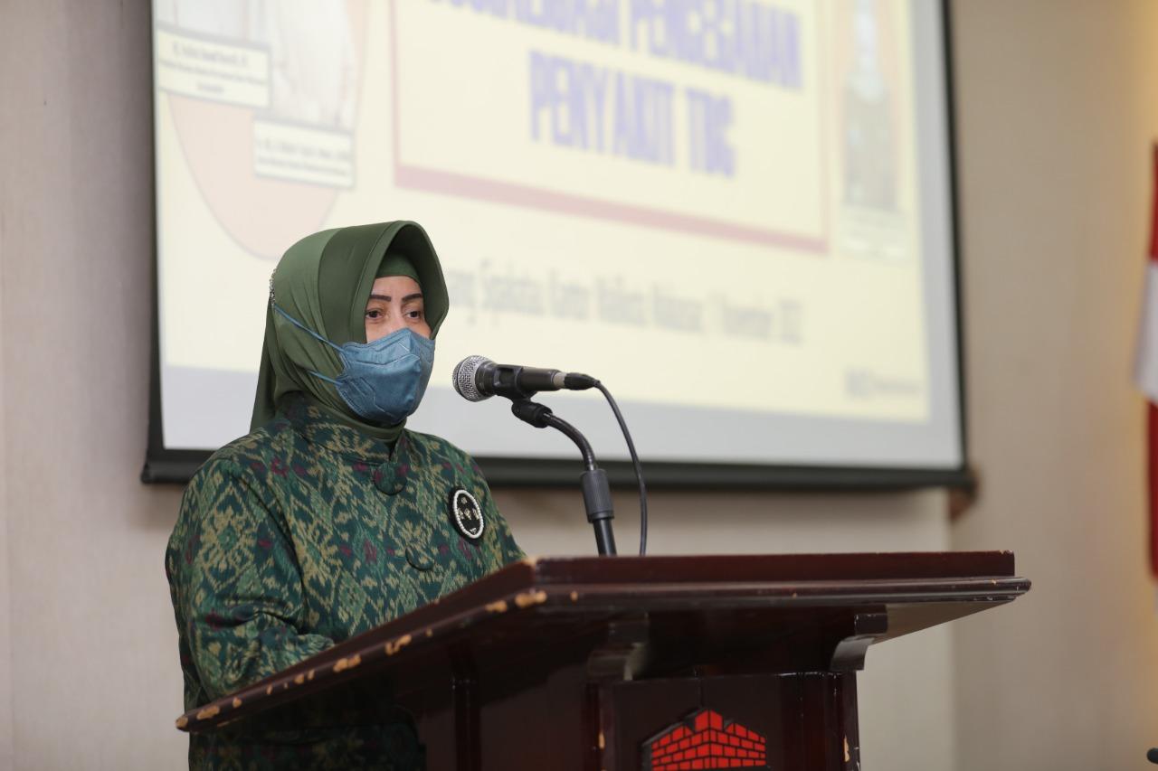 Penasehat Dharma Wanita Persatuan (DWP) Kota Makassar, Indira Yusuf Ismail