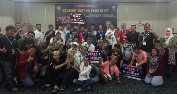 Atlet Domino Provinsi Kalimantan Selatan (Kalsel) berhasil keluar sebagai juara 1 Kategori Beregu pada Liga Domino Indonesia setelah menaklukkan perwakilan dari Provinsi Sulawesi Tenggara di babak final.