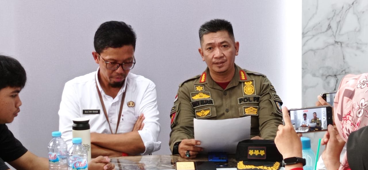 Kepala Satuan Polisi Pamong Pemerintahan Provinsi Selatan Andi Wijaya