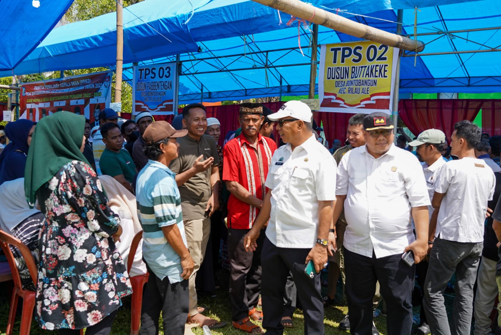 Pemilihan Kepala Desa (Pilkades) Serentak di Kabupaten Bulukumba sukses digelar, pada Rabu (9/11/2022).