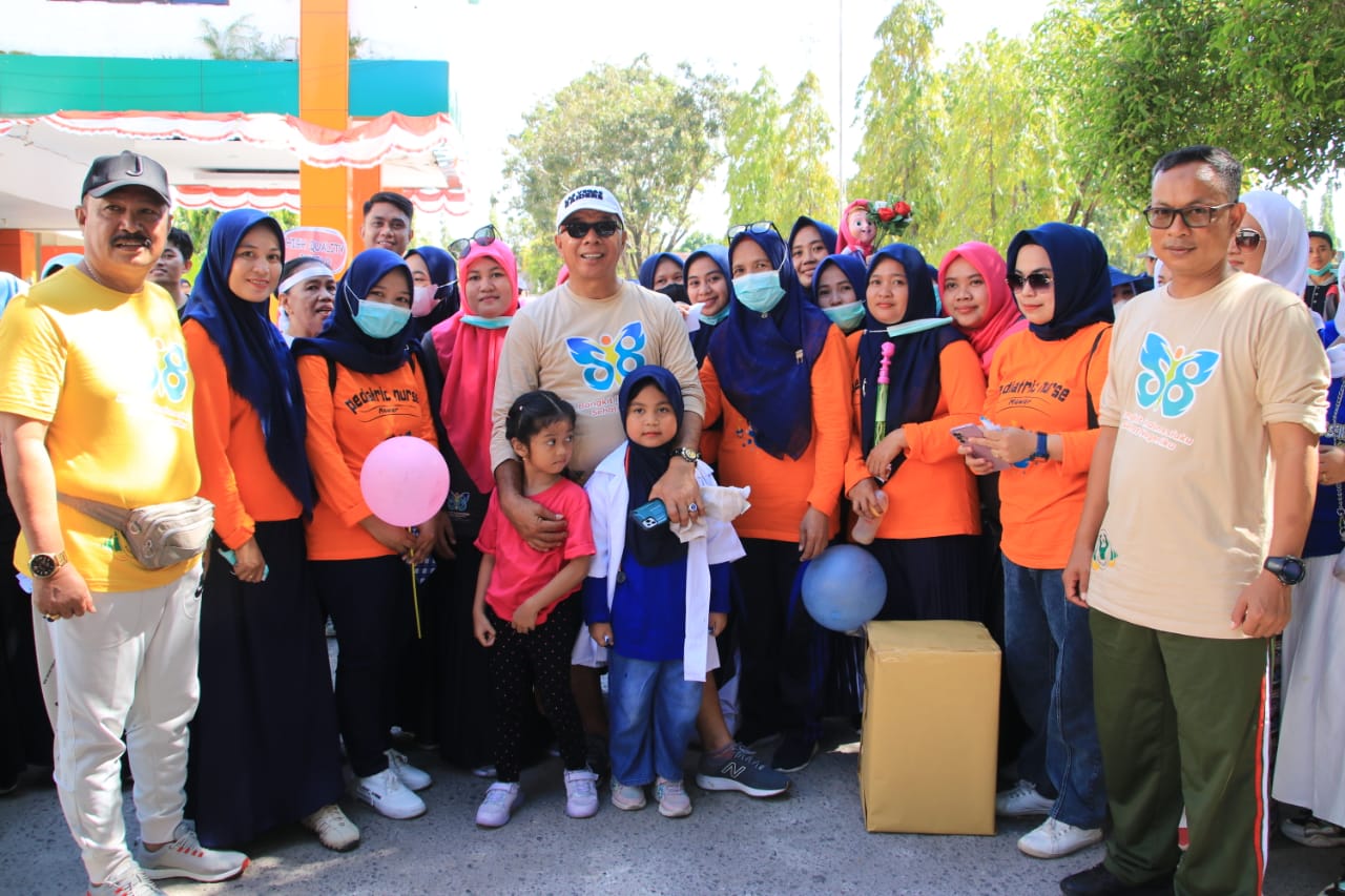 Peringati HKN ke 58, RSUD Bulukumba Gelar Jalan Santai