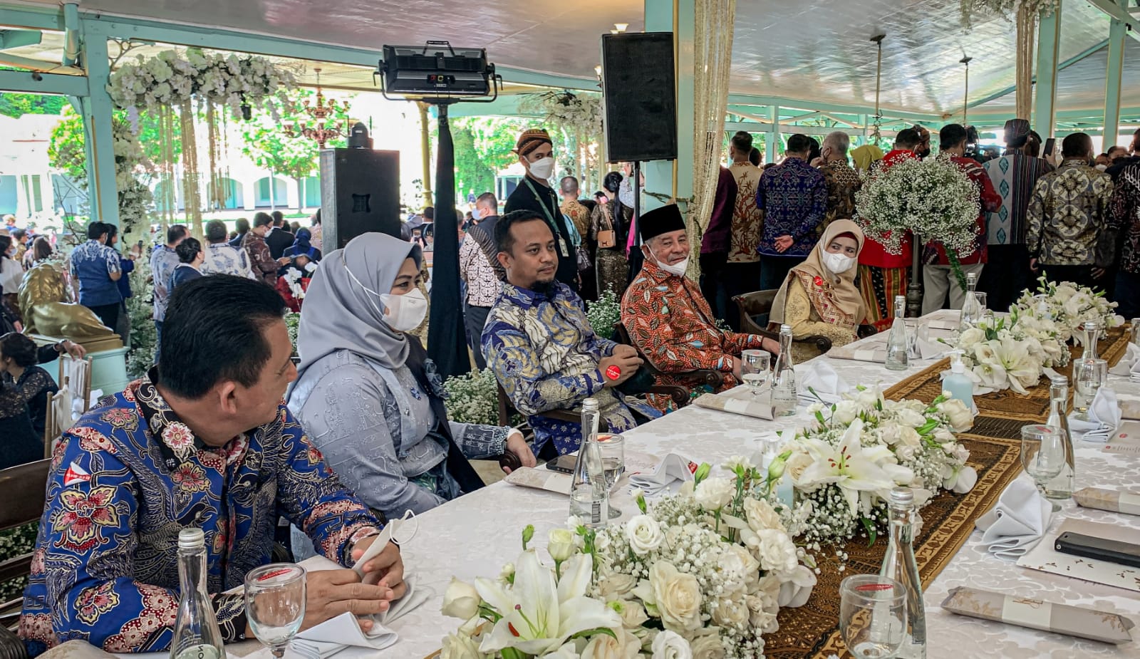Gubernur Sulsel Andi Sudirman Hadiri Tasyakuran Pernikahan Putra Presiden Jokowi