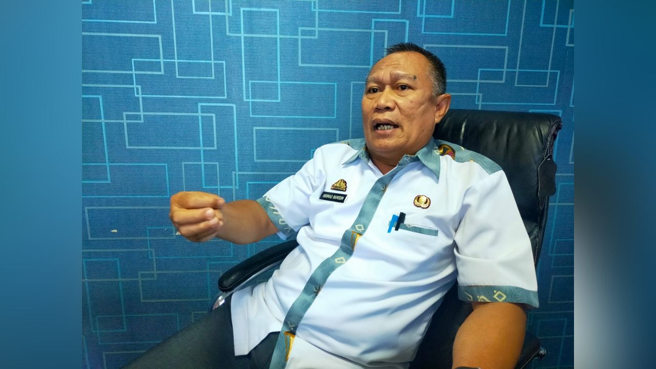 Kepala Dinas Pertanahan Kota Makassar, Akhmad Namsum.
