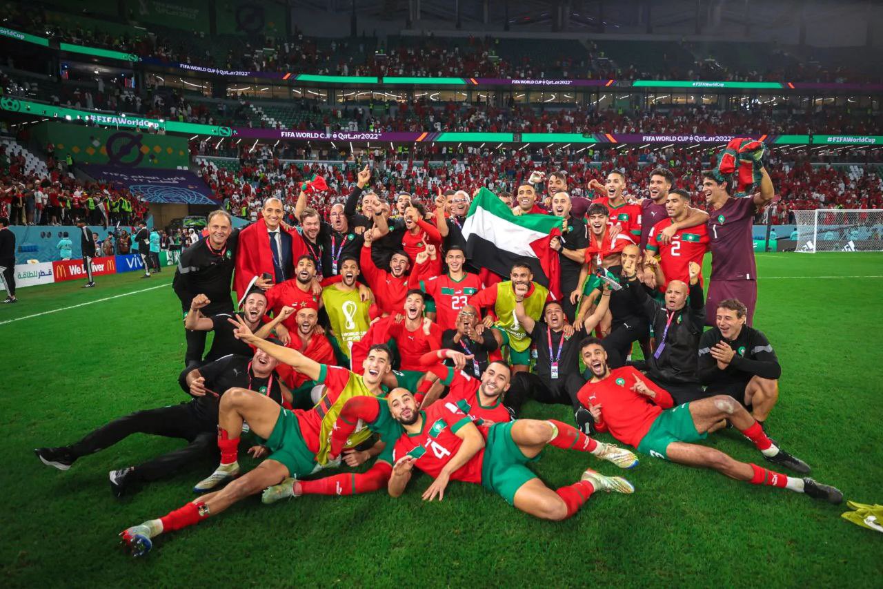Taklukkan Portugal, Maroko Tim Afrika Pertama Lolos ke Semifinal