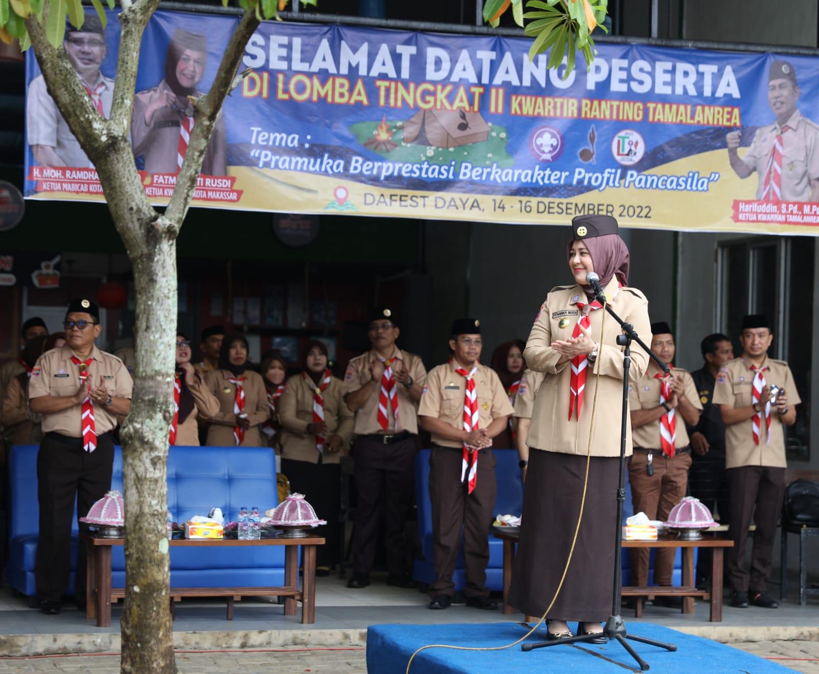 Wakil Wali Kota Makassar Pramuka