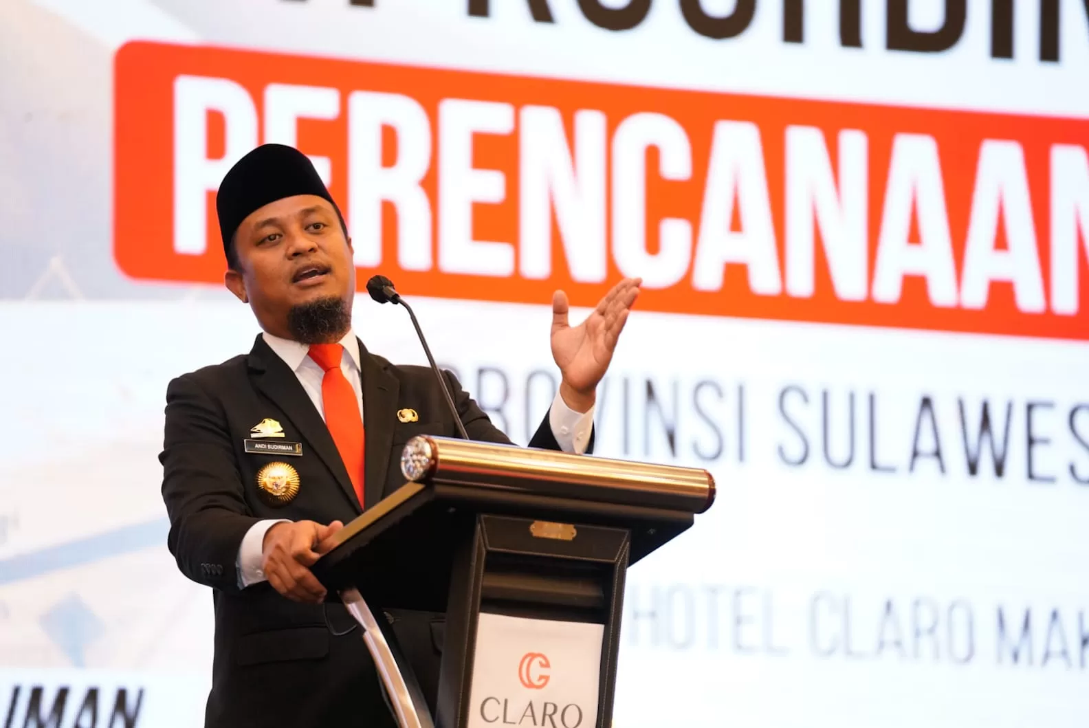 Gubernur sulsel andi sudirman sulaiman