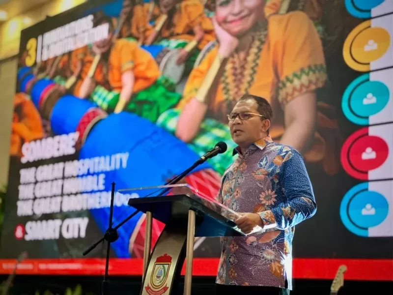 Wali Kota Makassar Jamu Bupati Banyuwangi di Suguhi Budaya dan Kuliner Makassar