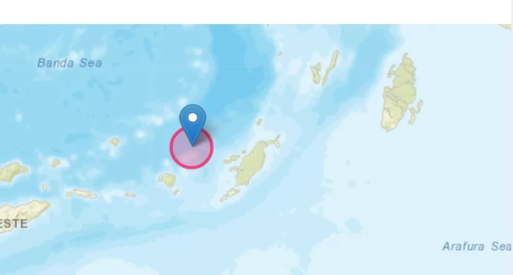 Gempa 7,9 SR Guncang Maluku di Rasakan Hingga Papua