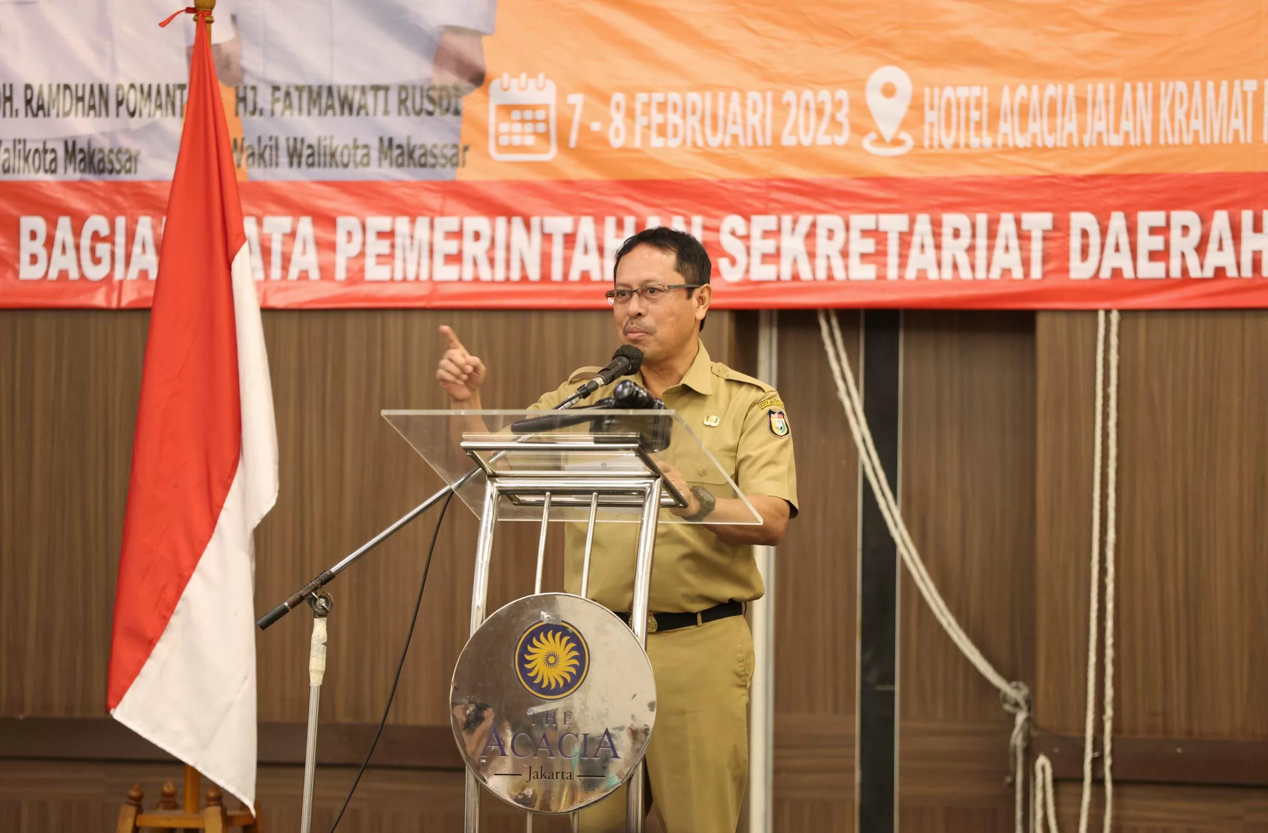 Direktur EKPKD Kemendagri RI Beri Pengarahan Peserta Bimtek Penyusunan LPPD 2022 Pemkot Makassar