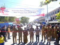 Gubernur Andi Sudirman Tuntaskan Jalan Rusak di Antang, Telah Mulus Dibeton