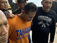 Pelaku Mutilasi Rohman Tri Hartanto alias Antok.