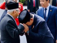 Momen hangat terjadi saat Presiden Prabowo Subianto meluncurkan Danantara di Istana Negara pada Senin (24/2/2025)
