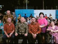 Bupati Kabupaten Bantaeng terpilih Uji Nurdin saat hadir imlek.