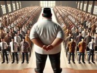 Ilustrasi Presiden Republik Indonesia, Prabowo Subianto saat memimpin rapat efisiensi anggaran seluruh Indonesia.